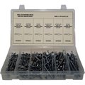 Titan Fasteners 135 Piece Hammer Drive Anchor Assortment - #10 (3/16) & 1/4" - Steel TFP6ART135